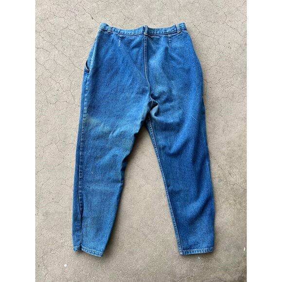 Vintage 1980's Boca Chica 100% cotton indigo denim jeans size 36 - Picture 3 of 7